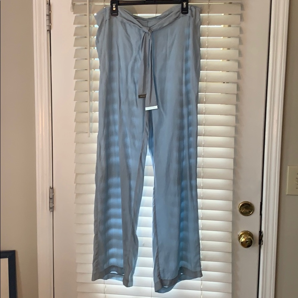 Michael Kors Chambray (Denim) Wide Leg Trousers